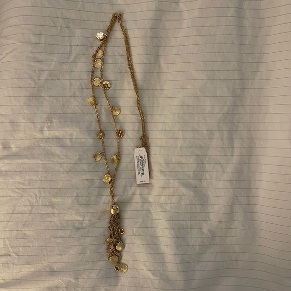Lilly Pulitzer Gold Tassle Necklace